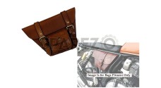Royal Enfield GT and Interceptor 650 Side Panel Bag With Pocket Genuine Leather - SPAREZO